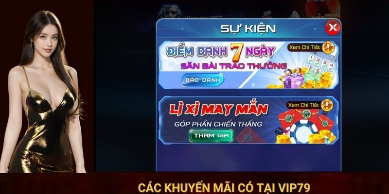 đã chọn 1 itemKhuyến mãi VIP79 - Cơ hội gia tăng vốn cược có 1 0 2
